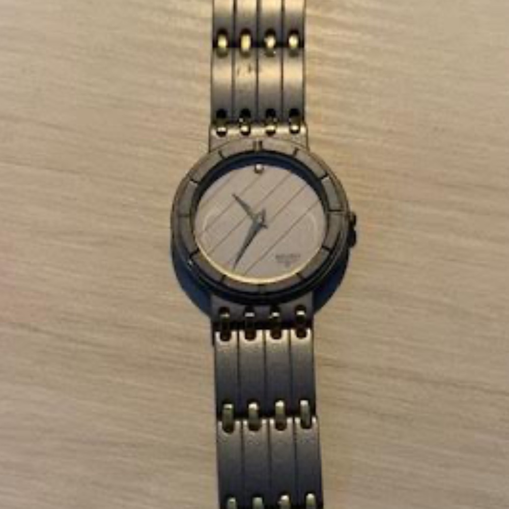 LIKE NEW! Men's Seiko Quartz Silver Matt Finish/Two Tone Gold/Stainless Watch - Picture 11 of 11